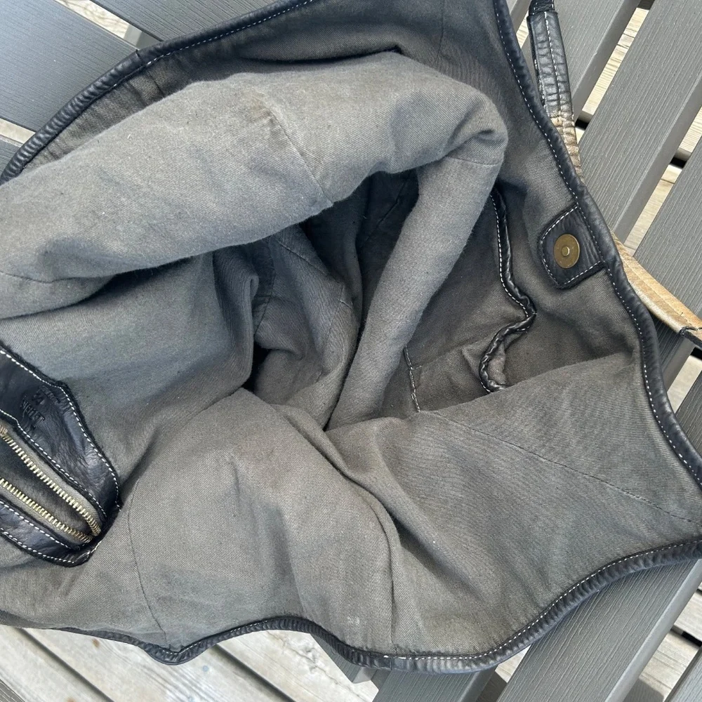 Lusher Soft & Slouchy Hobo - Black Raw Onyx - Sold Out - Picture 6 of 10